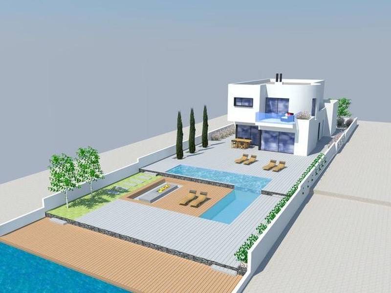 Spectacular design project located in one of the most exclusive areas of Empuriabrava