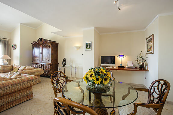 Fantastic spacious penthouse with sea view in the harbor of Empuriabrava