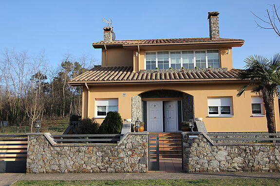 House in the Fageda d'en Jordà National Park