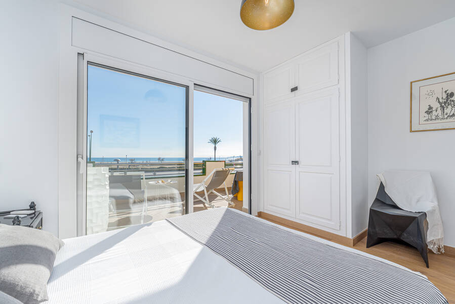 Uniek appartement aan zee met terras