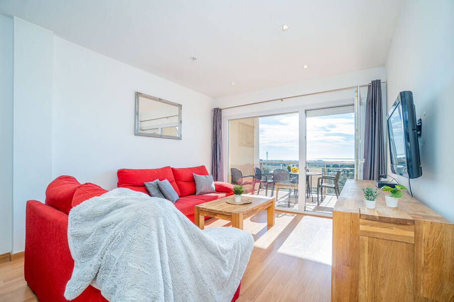 Te koop, Duplex-penthouse met spectaculair uitzicht op de Baai van Roses.